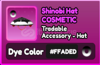 World Zero FADED Shinobi Hat