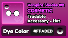 World Zero FADED Vampire Shades #2