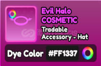 World Zero ff1337 Evil halo w cap frosty scard