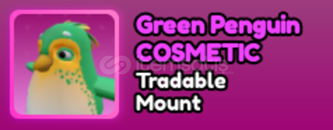 World Zero Green Penguin