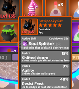 World Zero Pet Spooky Cat 2 tane