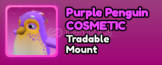 World Zero Purple Penguin