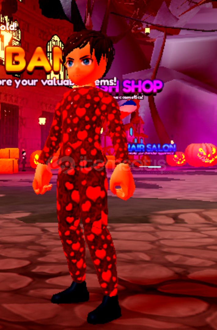 World Zero - Red Heart Pajamas World Zero - Red Heart Pajamas