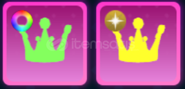 World Zero RGB + Gold Aether Crown