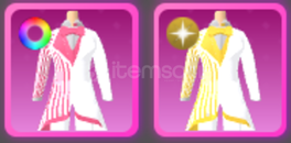 World Zero RGB + Gold Striped Suit #2