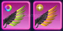 World Zero RGB + Gold Tech Wings