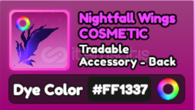 World Zero RGB Nightfall Wings World Zero RGB Nightfall Wings