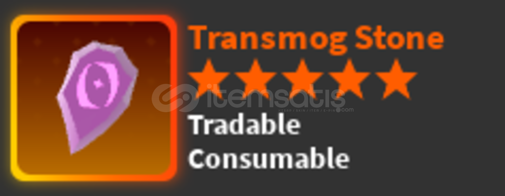 World Zero Transmog Stone (150x) World Zero Transmog Stone (150x)