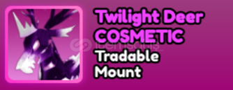 World Zero Twilight Deer