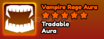 World Zero Vampire Rage Aura