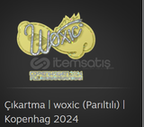 Woxic (Parıltılı) - Copenhagen 2024 ÇIKARTMA