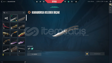  [WP44] karaborsa kelebek ve bol skinli