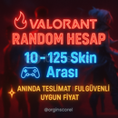  Valorant TR Hesap | 10-125 Skin | orginscorel