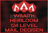 Wraith Heirloom + 124 Level + Mail Değişen