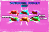 ✅ WRAPPED PAPER SET [En ucuzu+Anında Teslimat+]