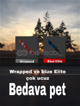 Wrapped ve blue elite çok ucuz