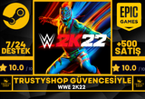 WWE 2K22 + Garanti 7/24 Destek