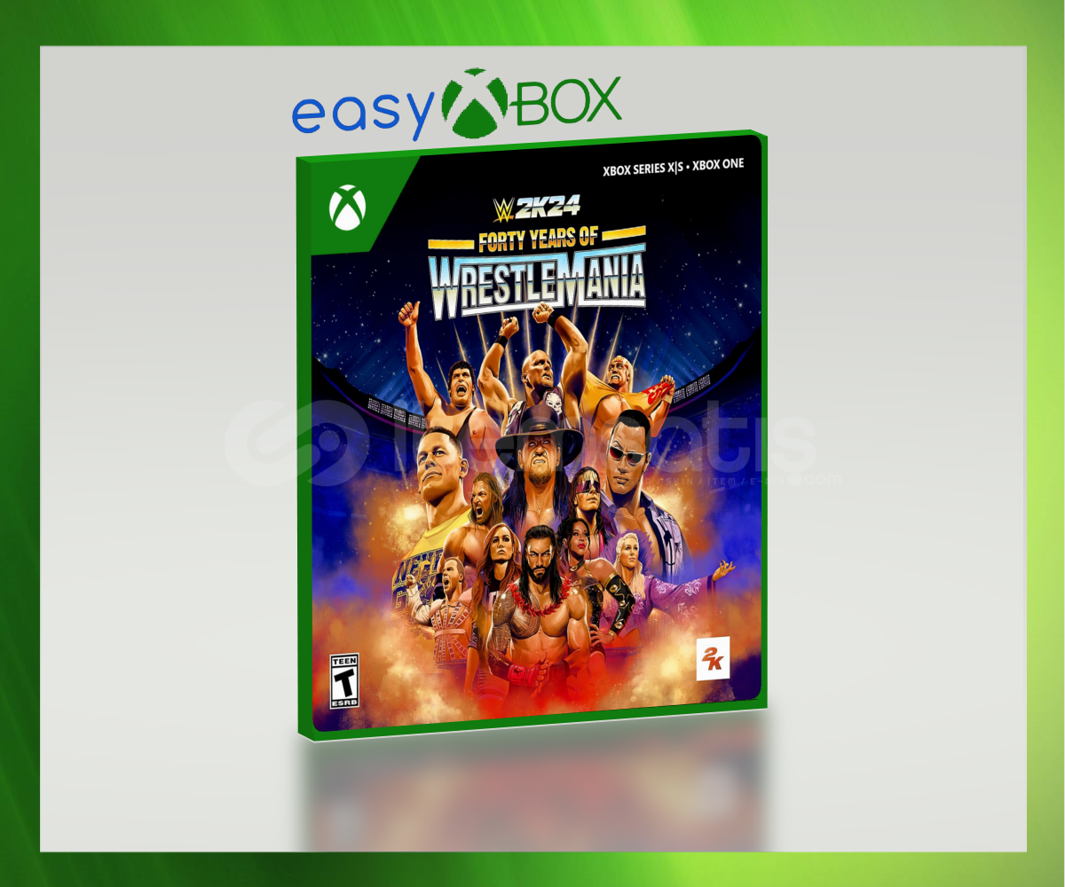 WWE 2K24 Forty Years of WrestleMania / XBOX WWE 2K24 Forty Years of WrestleMania / XBOX
