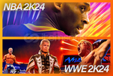 WWE 2K24 + NBA 2K24