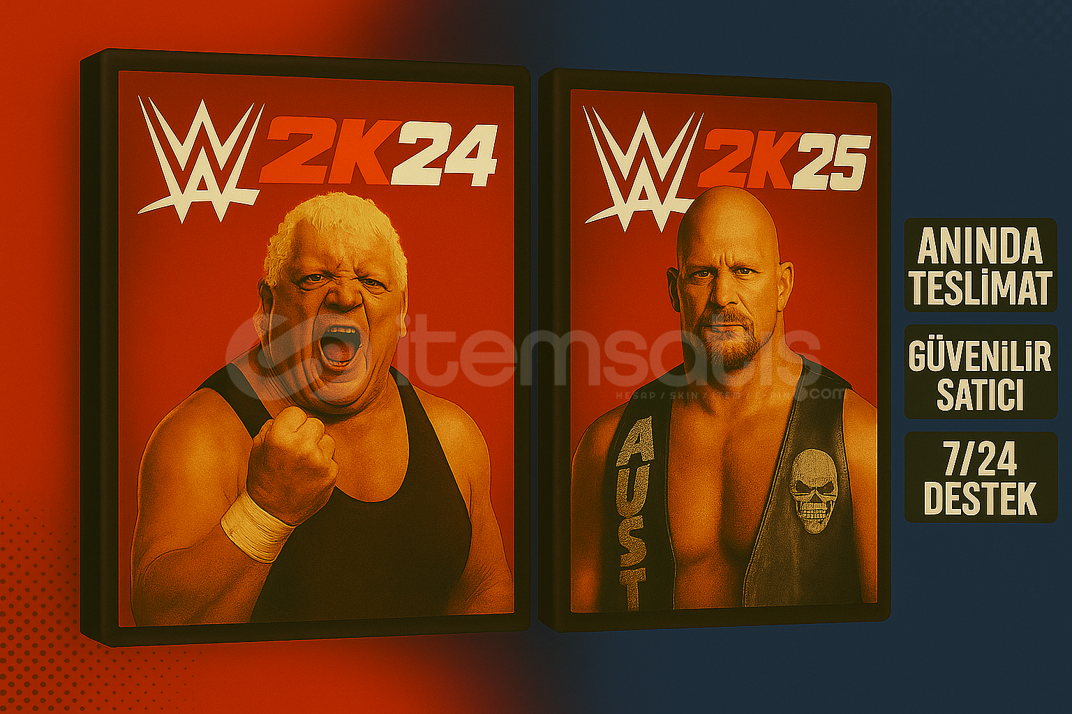 WWE 2K24 & WWE 2K25 | Güvenilir & Hızlı Satış WWE 2K24 & WWE 2K25 | Güvenilir & Hızlı Satış