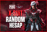 X-SUIT PUBG random hesap 