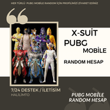 X-SUİT VİP++ RANDOM HESAP 