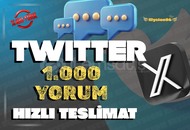 X(TWITTER) 1.000 Türk Beğeni