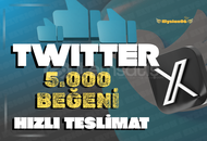 X(TWITTER) 5.000 Beğeni