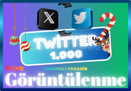 X (Twitter) Türk Görüntülenme Organik&Güvenli