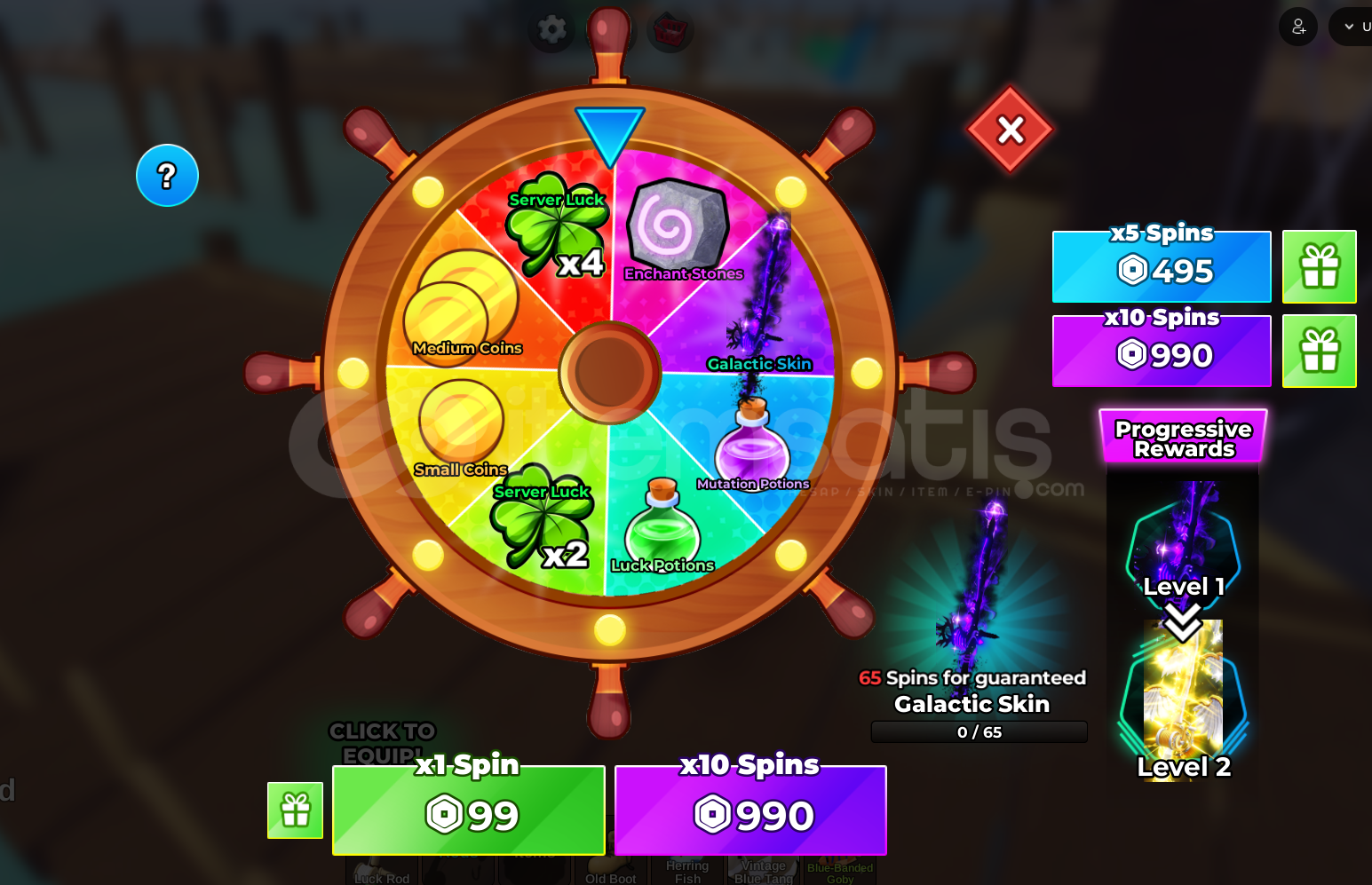 x10 Spin Wheel | Fish It! x10 Spin Wheel | Fish It!