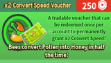 x2 Convert Speed Voucher