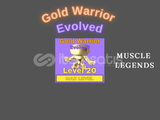 x10 Muscle Legends Gold Warriror