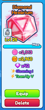 X2 Shiny Diamond Hexarium / BGSI