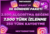 ⭐X3 INSTAGRAM FENOMEN KEŞFET PAKETİ 1⭐