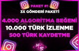 ⭐X3 INSTAGRAM FENOMEN KEŞFET PAKETİ 2⭐