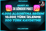 ⭐X3 INSTAGRAM KEŞFET PAKETİ 2⭐