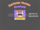 x3 Muscle Legends Darkstar Hunter