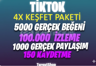 ⭐X4 TİKTOK KEŞFET PAKETİ ⭐
