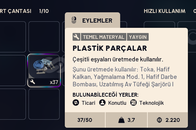 x400 Plastik Parçalar