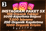 ⭐X5 INSTAGRAM KEŞFET PAKETİ 1