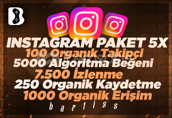 ⭐X5 INSTAGRAM KEŞFET PAKETİ 1 ⭐X5 INSTAGRAM KEŞFET PAKETİ 1