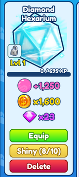 X8 Diamond Hexarium / BGSI