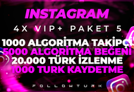 ⭐X4 INSTAGRAM KEŞFET PAKETİ 5⭐