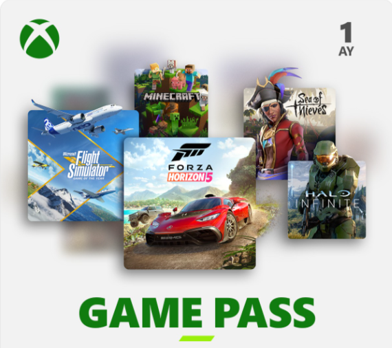 Xbox Game Pass PC 1 Aylık Abonelik Kodu