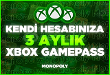 Xbox Game Pass Ultimate 3 Aylık Anında teslim⭐️