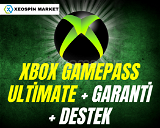 Xbox Game Pass Ultimate + Garanti+ Destek
