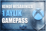 ☘️Xbox Gamepass Kendi Hesabınıza 1 Ay☘️