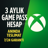 Xbox Gamepass 3 Aylık - STOKTAN HEMEN TESLİM