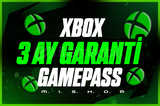 Xbox Gamepass Ultimate 3 Aylık [3 AY GARANTİLİ]