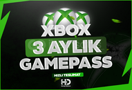 ⭐Xbox Gamepass Ultimate 3 AYLIK + Garanti⭐